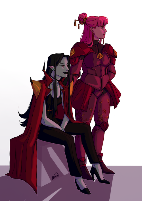 hinazinnia:queen and knight