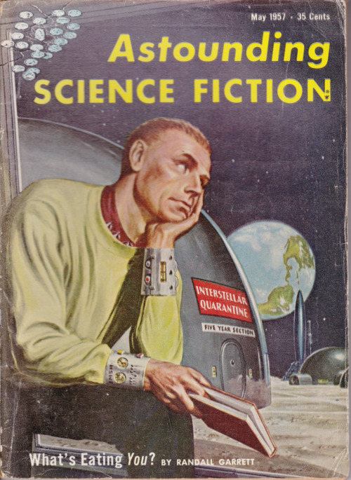 Astounding Science Fiction, May 1957.  Cover: Ed Emshwiller.