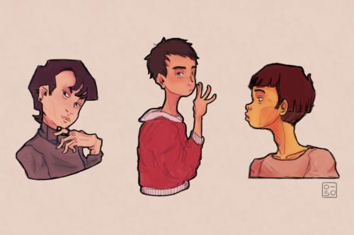 i coloured some sketchesstill trying to figure things out