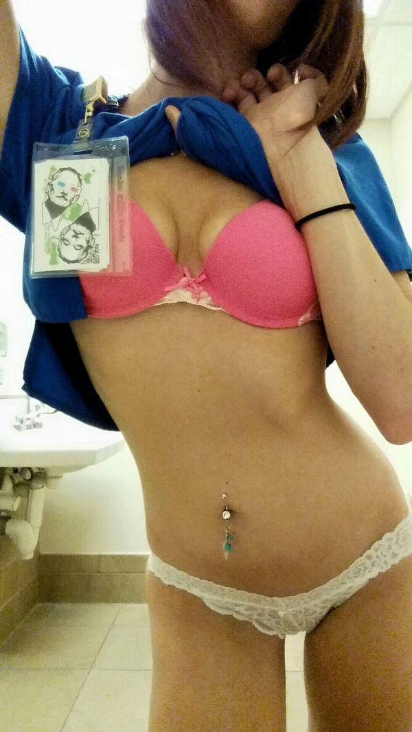 dawnnaughtynurses:  Dawnnaughtynurse.  Dawn Naughty Nurse.  Cute underwear under