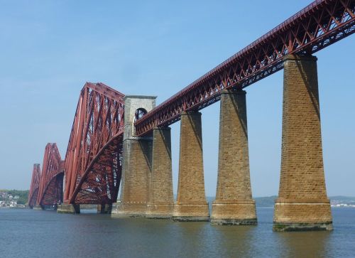 The Forth Bridge as seen from South Queensferry