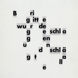 visual-poetry:  by gerhard rühm (+) 