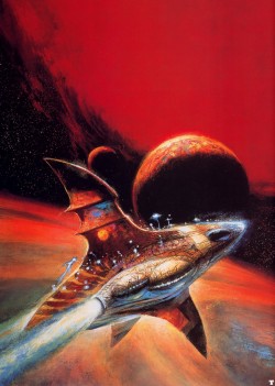 70sscifiart:  Bob Eggleton - Lucidity Stardrive