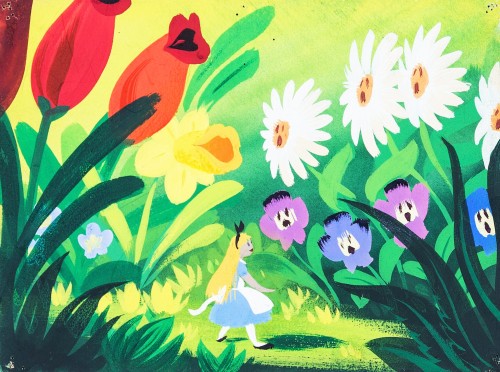 Alice In Wonderland - Concept Art By Mary Blair (1951)