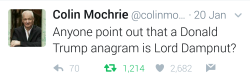 spellchucker:  shoshanah-ben-hohim:  kixxarse: So I was telling my parents about this tweet, and now this is what my dad is calling him.  NOBODY CALL HIM ANYTHING ELSE EVER AGAIN SIGNAL BOOST IMPORTANT  it’s fucking real guys this is an early birthday