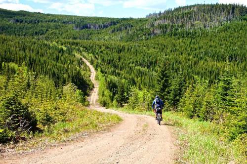 onagos:  #bikepacking #exploration of the trails between #campmercier and #letape near #quebeccity !