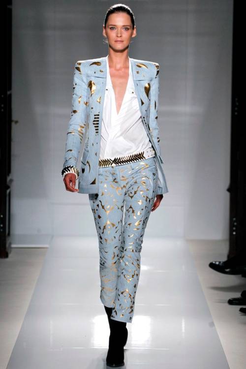 Balmain Spring 2012 Ready to Wear Some more dazzling outfits for Jaskier (inspired by this post by @