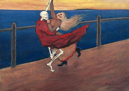tfa95dbs:  Hugo Simberg . Dancing Death. 1899