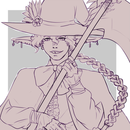 ive got a huge soft spot for reaper!taako so have a wip