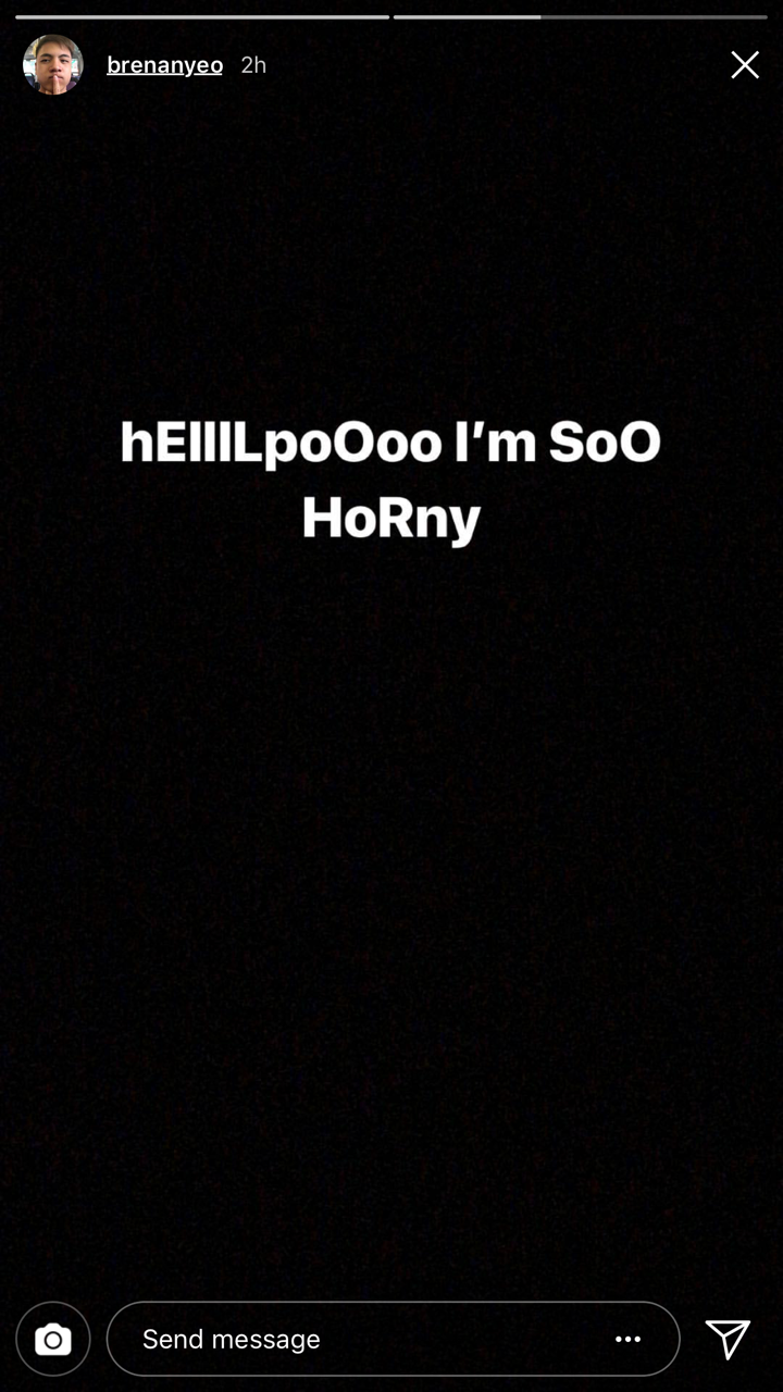 sgnottiboys:  theboythatranaway:  [Submission] Horny SG gayboy Brenan looking for
