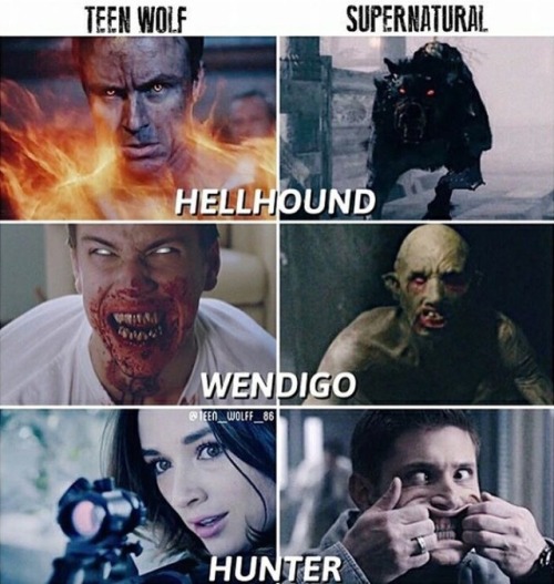 Teen wolf vs. supernatural