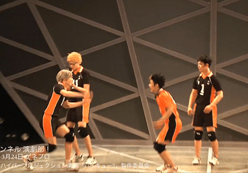 vannnekoo:I can’t believe they really did it in Haikyuu stage playAlso… right after…Why they have to