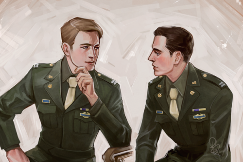 buckybuns:buckybuns:just two kids from brooklynI know nothing about WW2 US army insignias so I copie