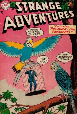 spicyhorror:  Strange Adventures #52 (1955)