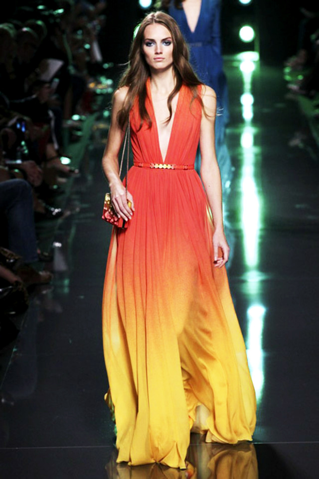 satorugojjo: Night, Sunset, Sunrise, Day - Elie Saab Spring/Summer Collection 2015