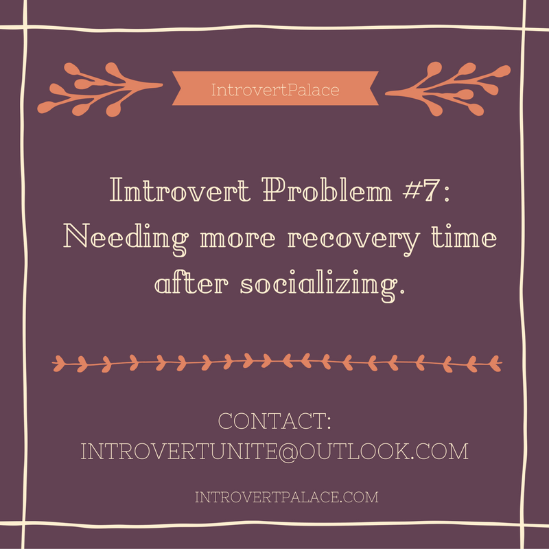introvertunites:  Which of these do you relate to?  