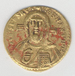 Solidus of Justinian II (685-95), Medieval ArtMedium: GoldGift of Helen Miller Gould, 1910Metropolit