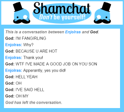 yifwan:  A conversation between God and Enjolras