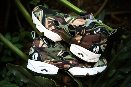 #AAPE By A Bathing Ape x #Reebok Pump Fury #japanismru