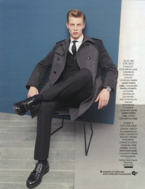 successmodels: Tim Schuhmacher, Kim Dall’Armi &amp; Andy Walters by Pablo Arroyo for Madam
