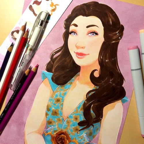 torianne00:@girlbydaylight cosplaying Margaery Tyrell :3 this lovely lady will be with me at Comicpa