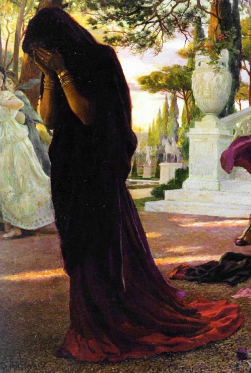 aqua-regia009:   La Mort de Messaline / The Death of Messalina (1916) by Georges Antoine Rochegrosse
