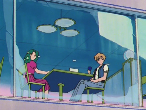 sailorcivilian: Ep 101 Haruka wears this outfit again in ep 102Michiru wears this outfit again in e