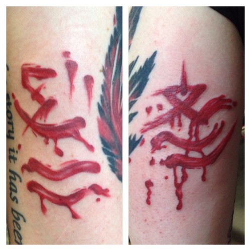 doomstarrequiem:Champion of Kirkwall #tattoos #dragonage #me #girlwithtattoos #hawke