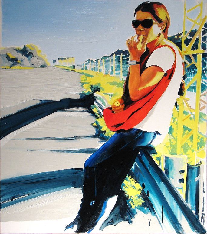crossconnectmag:  Robert Bubel is a Polish artist painter born 1968. He studied