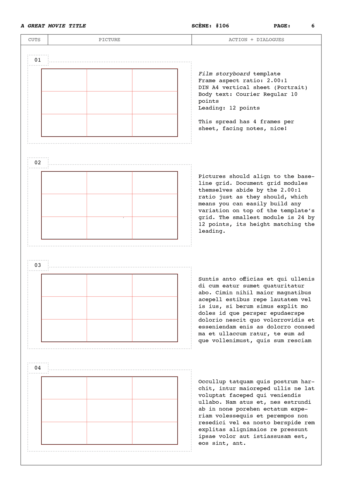 Storyboard Template Vertical from 64.media.tumblr.com