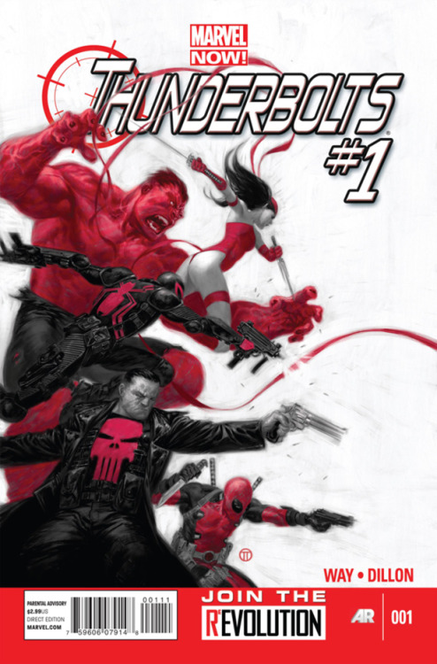 therealsongbirddiamondback:  The Thunderbolts cover homages.
