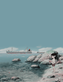 kireiharuka:   I’ll always love Ponyo. Whether she’s a fish, a human, or something in-between.