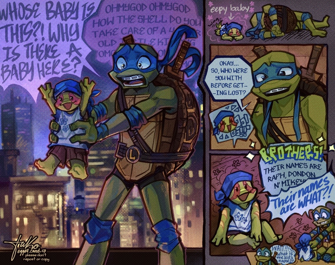 Teenage Mutant Ninja Turtles: Mutant Mayhem Leo Turtle Power Girls