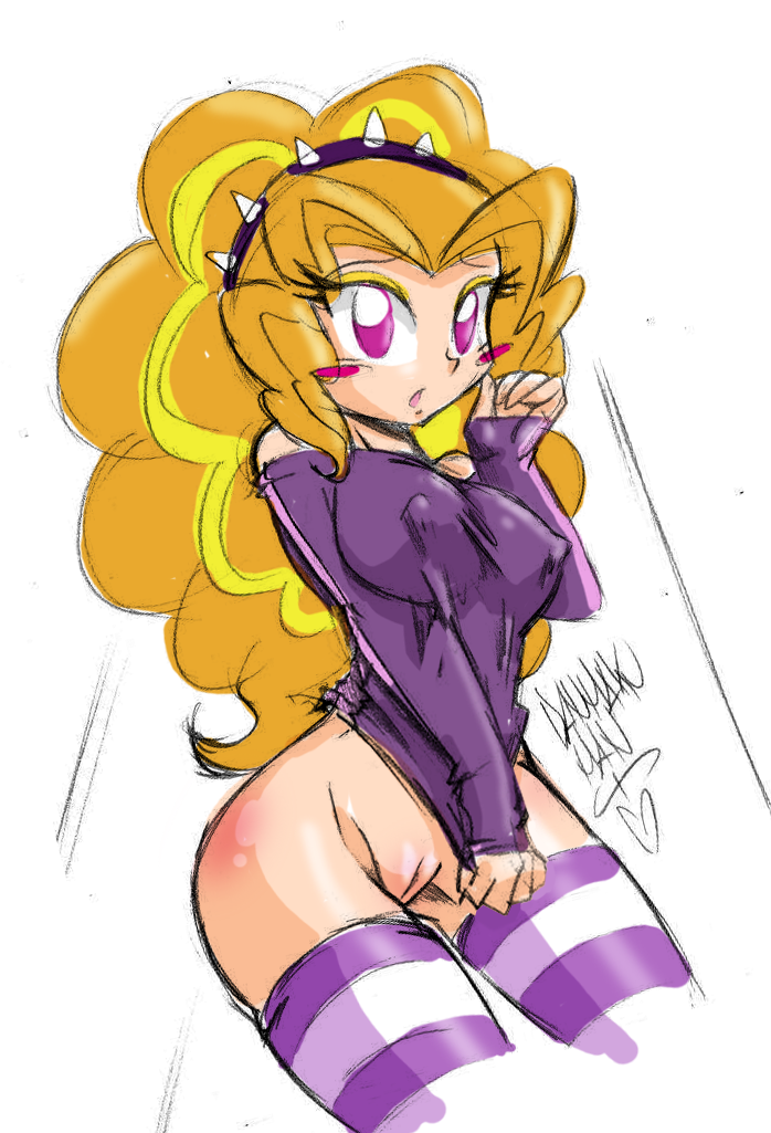 danandcogcorner:Oh Adagio, you can’t hide anything with that hahahaha ¬w¬) 