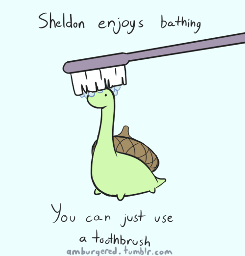 fatherphantom:  Fuck yeah, Sheldon the tiny dinosaur time! love this shit…love