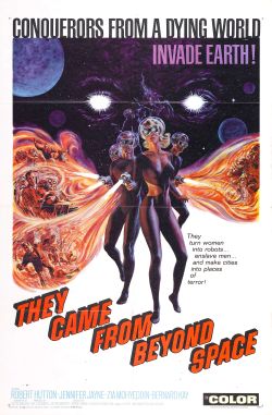 horrorpedia:They Came from Beyond SpaceThey Came from Beyond Space is a 1967 British science fiction film directed by Freddie Francis (To…View Post