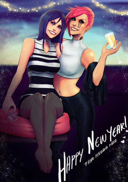 Happy New Year! And thanks to everyone that supports me and enjoy my art u////uAlso special thanks t