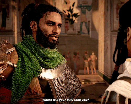 BAYEK OF SIWA & AYA OF ALEXANDRIA In ASSASSINS CREED: ORIGINS (2017)
