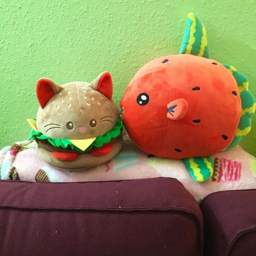 Catburger and Watermola make great summer buddies. Who would want to get these sooner rather than la