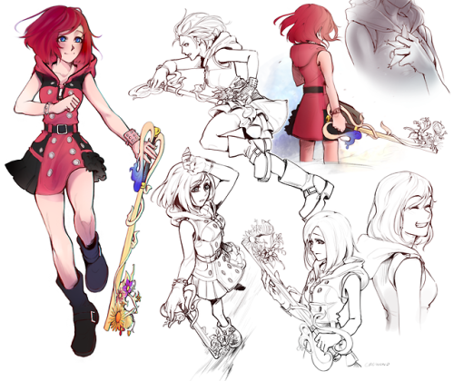 crowind1:Kairi KH3 Sketches 