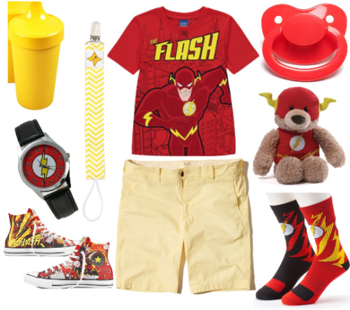 The Flash Themed Little Boy! (Requested by @drstarpuffriver)