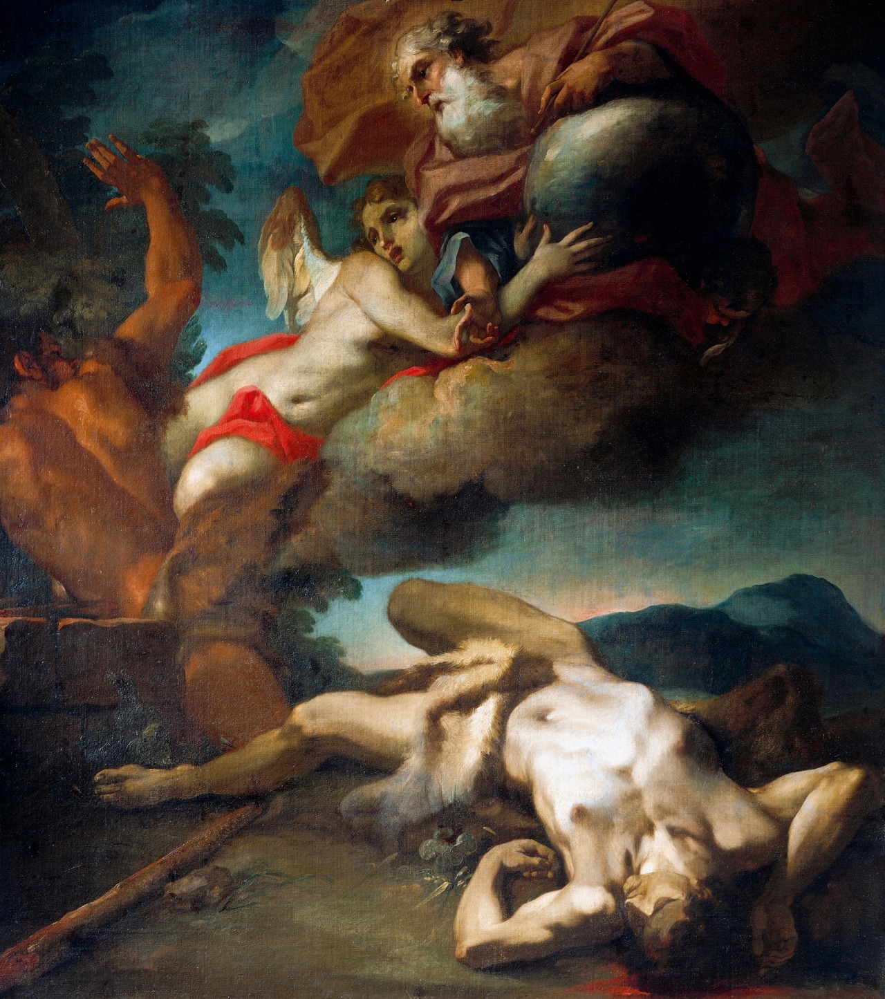 Antonio Balestra (Verona 1666-1740), L’anima di Abel ascende al cielo - Abel’s