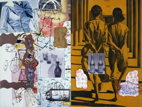 David Salle&rsquo;s Old Bottles. I first saw this painting almost exactly sixteen years ago in t