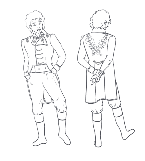 ashen-crest:Am I basic? Do I love high collars, tailcoats, and boots? Yes, and you’re going to have 