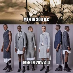 ponkita: brainstatic:  I love this shitty right-wing meme for two reasons:  1) They think the movie is named after the year it took place in.   2) Spartans had a ludicrous amount of gay sex. It was encouraged by the commanders as a way of building unity.