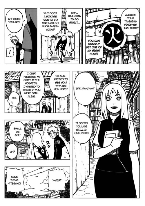 ladygt - Narusaku Doujinshi After the war by LadyGTNaruto ©...