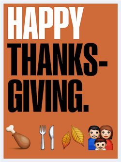 axe:  This Thanksgiving, let us also be thankful