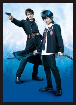worldfullofcosplayandfashion:  Blue Exorcist Stage Play Actors Show Off Their Costumes source: X