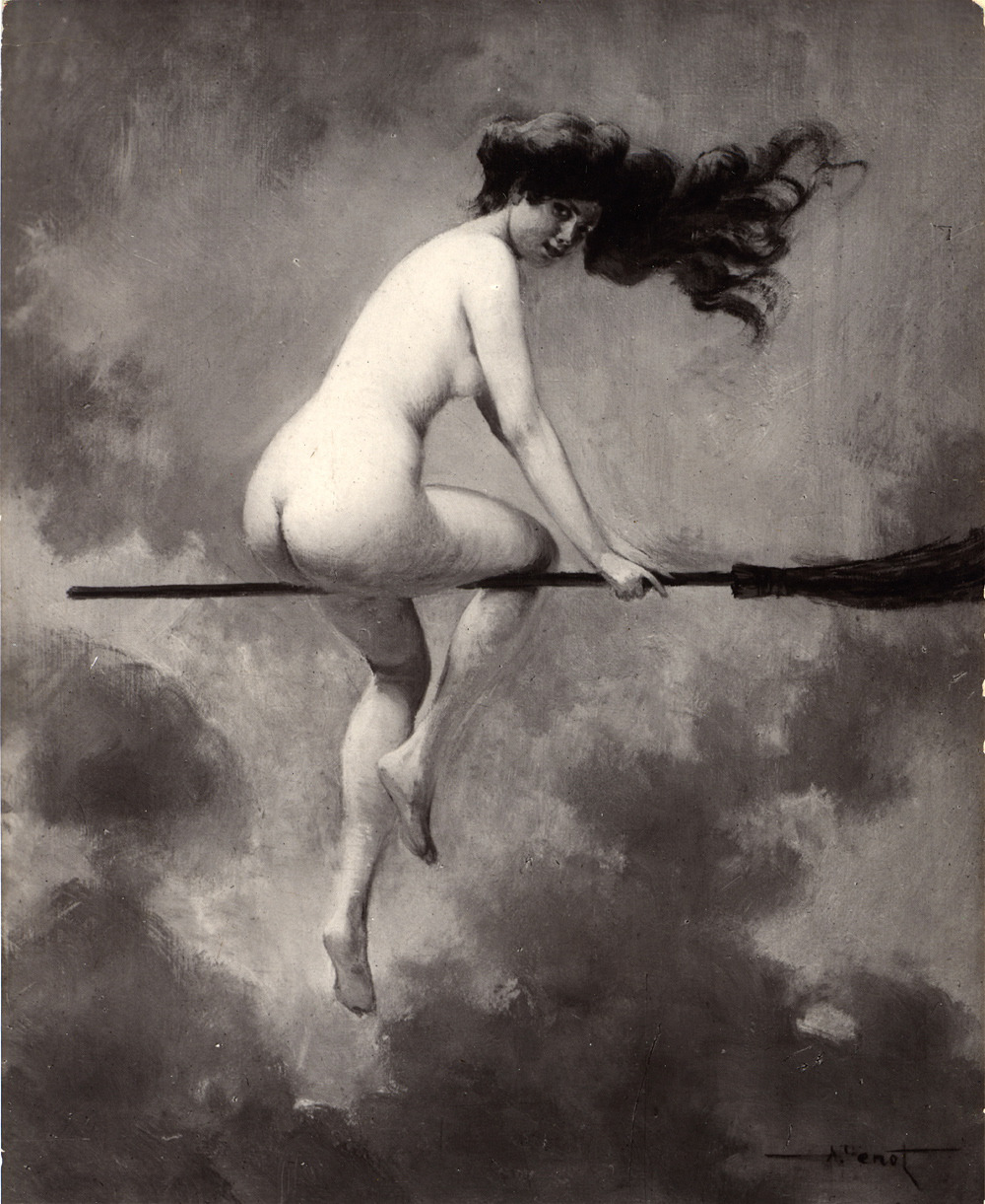 blackpaint20:  Salon Witch by Albert Joseph Penot, 1910. 