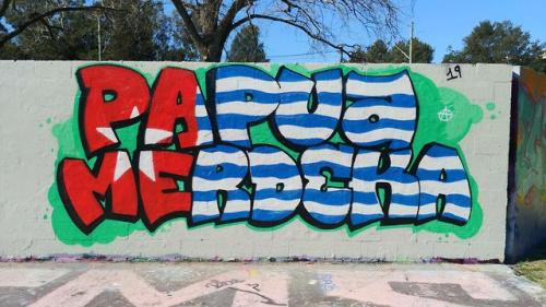 “Papua Merdeka / Free West Papua” graff mural seen in Sydney. Over the past week West Pa